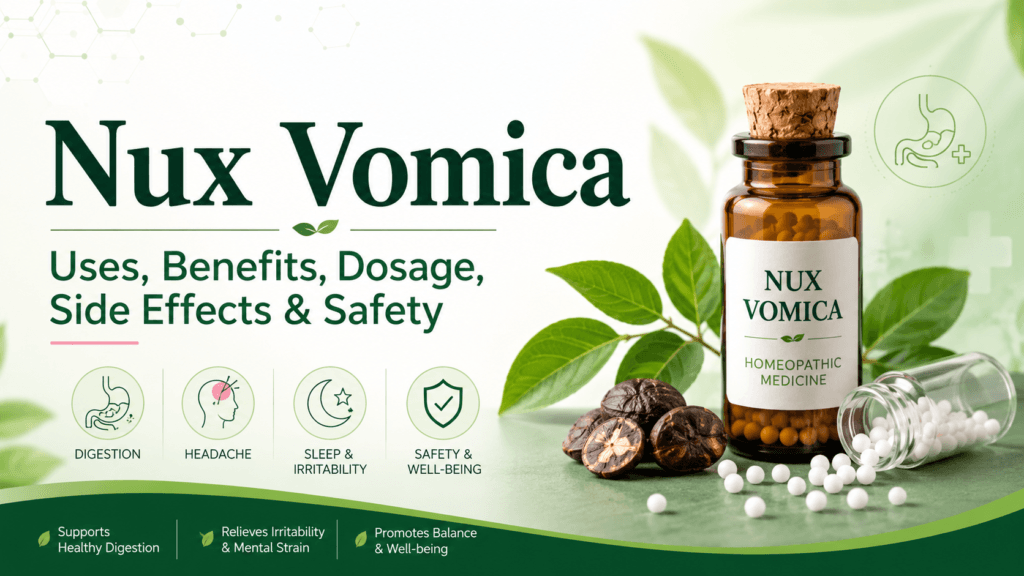 Nux Vomica: Uses, Benefits, Dosage, Side Effects & Safety