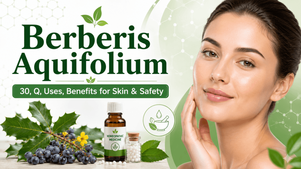 Berberis Aquifolium: 30, Q, Uses, Benefits for Skin & Safety