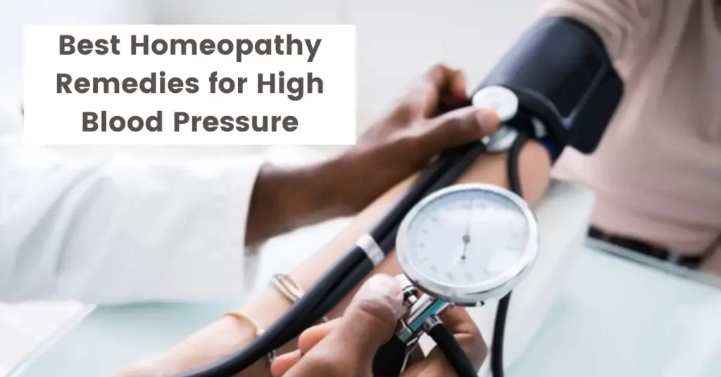 Homeopathy for High Blood Pressure - Causes and Best Treatment