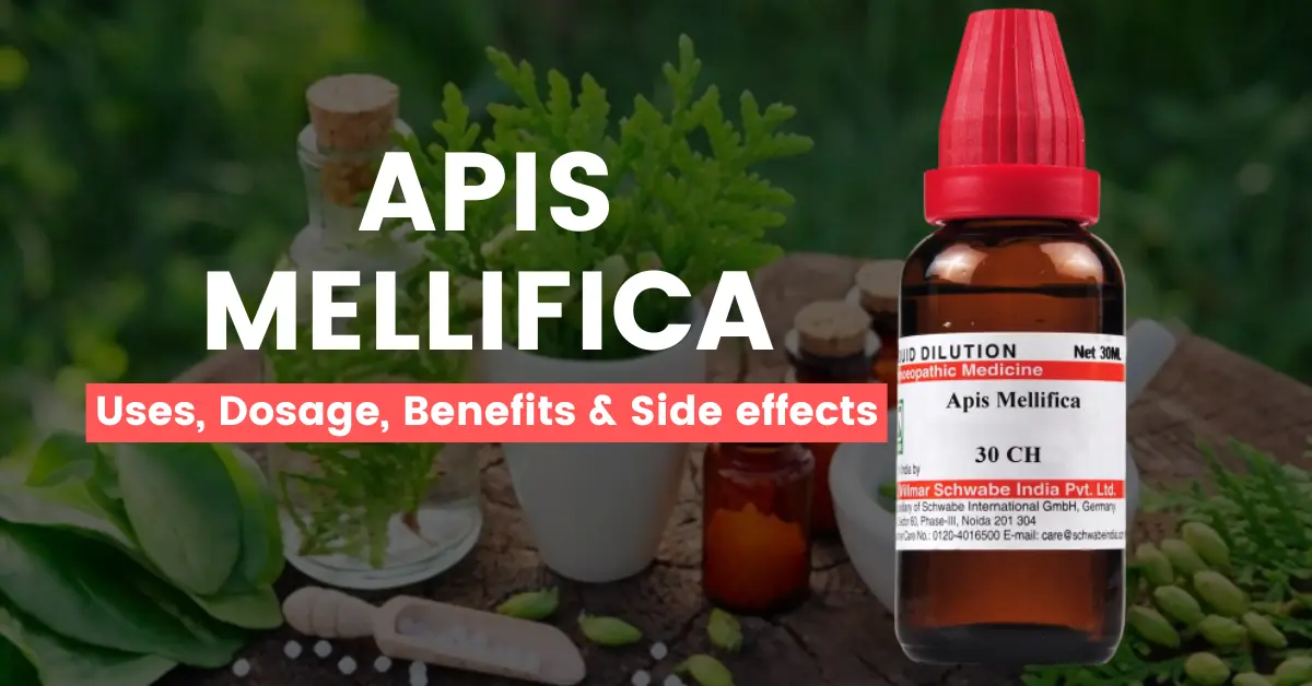 Apis Mellifica 30, 200, 1M - Uses, Benefits and Side Effects