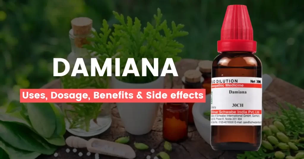 Damiana 30, 200, 1M, Q - Best Uses, Benefits and Side Effects