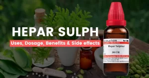 Hepar Sulph 30, 200, 1M, Q –  Uses, Benefits & Side Effects