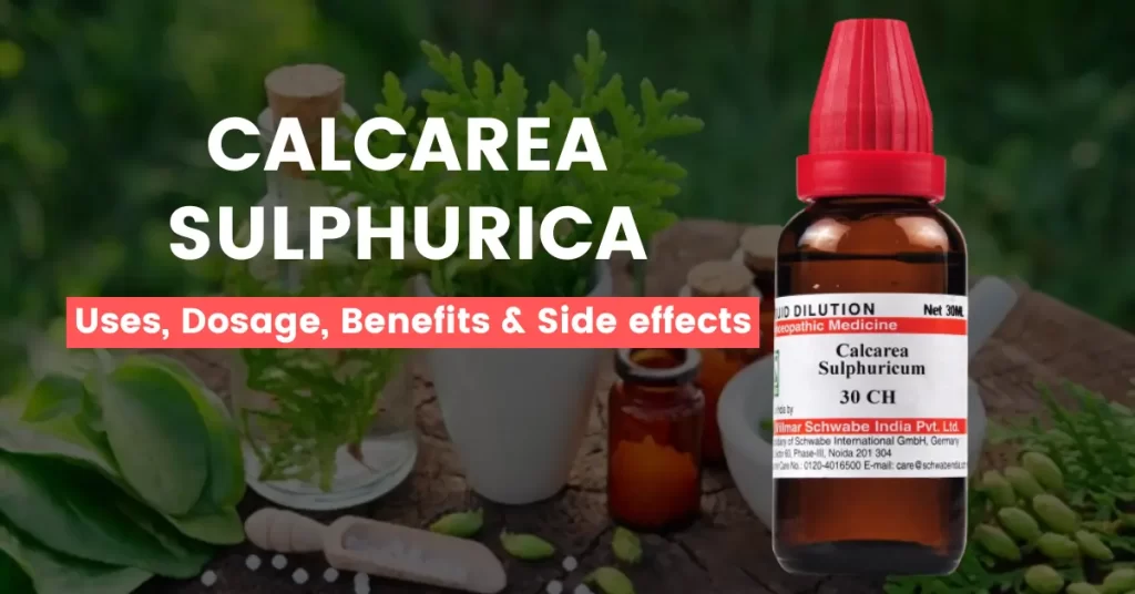 Calcarea Sulphurica 30, 200 - Uses, Benefits and Side Effects