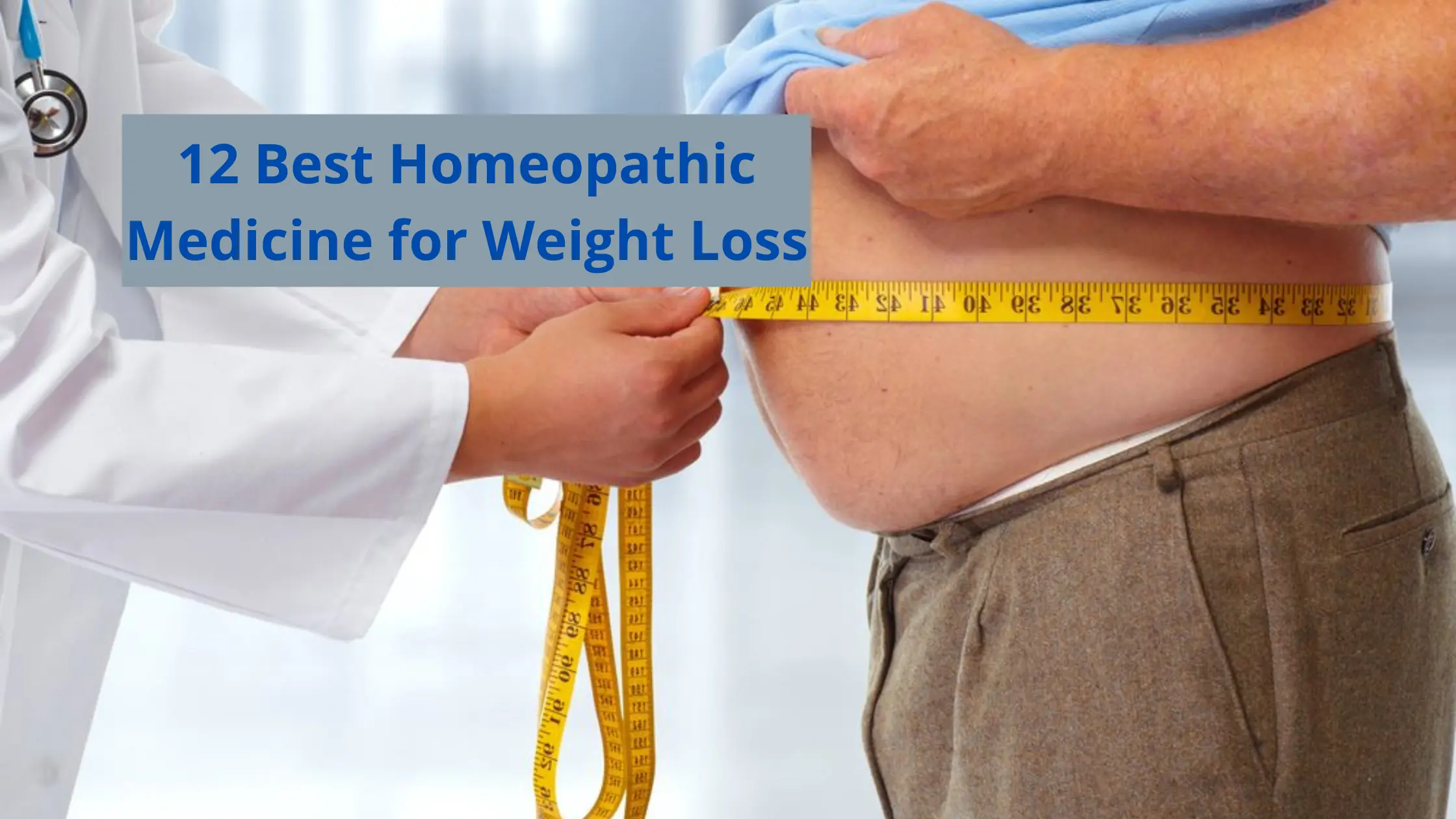 Homeopathic Medicine for Weight Loss