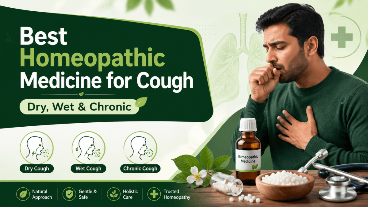 Best Homeopathic Medicine for Cough: Dry, Wet & Chronic