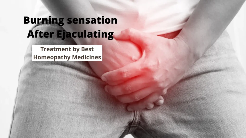 Burning sensation After Ejaculating