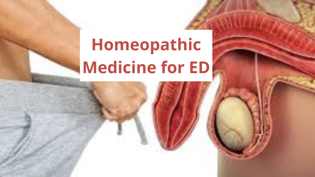 Homeopathic Medicine for ED