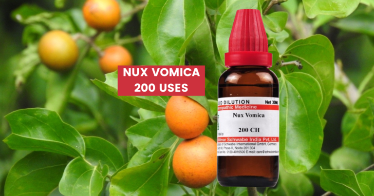 Nux Vomica 200 Uses