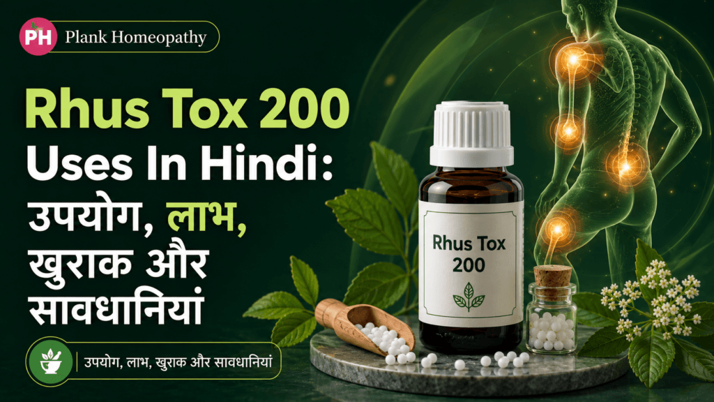Rhus Tox 200 Uses In Hindi: उपयोग, लाभ, खुराक और सावधानियां