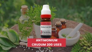Antimonium Crudum 200 Uses In Hindi