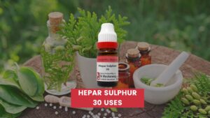 Hepar Sulphur 30 Uses In Hindi