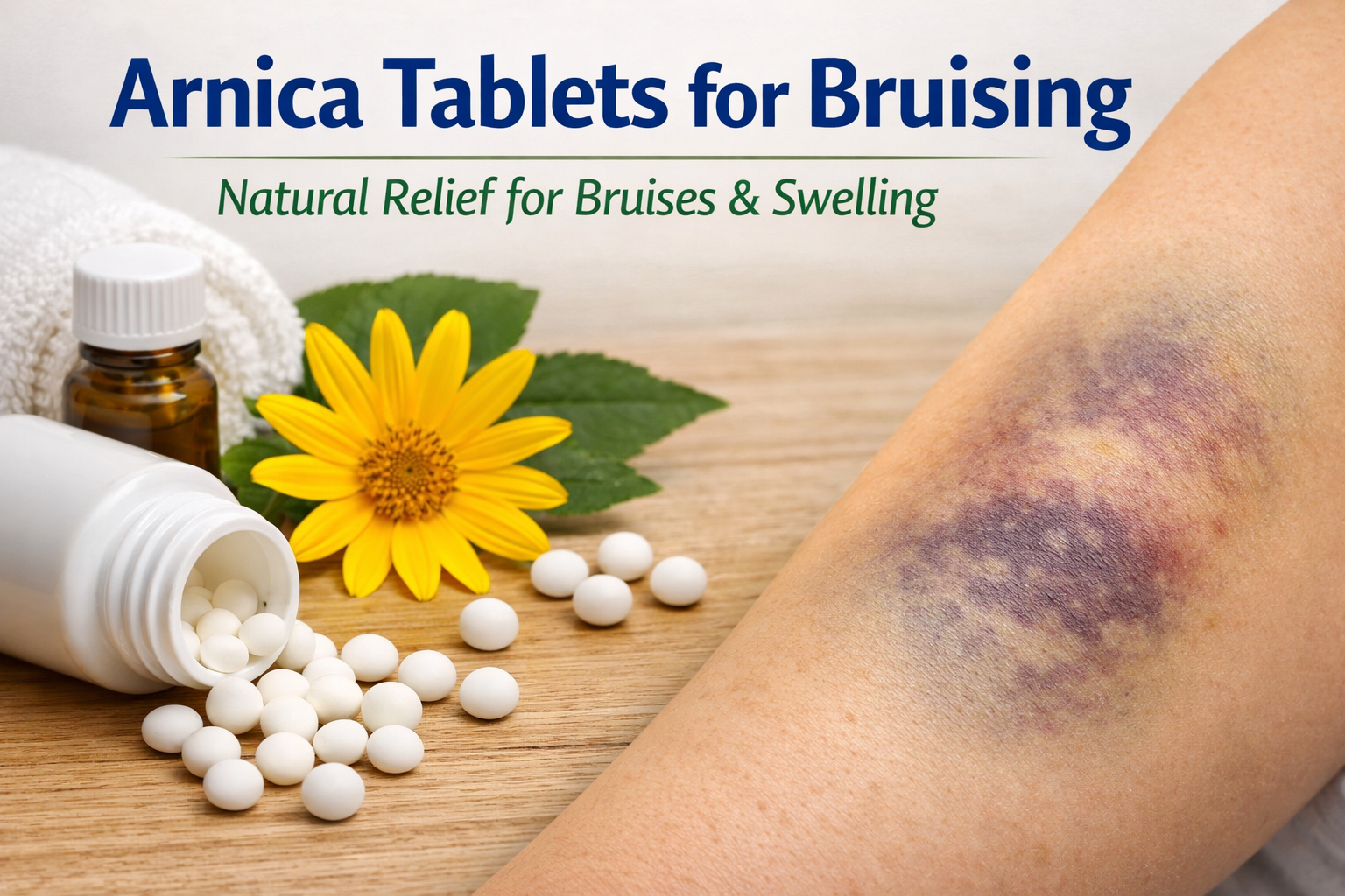 Arnica Tablets for Bruising