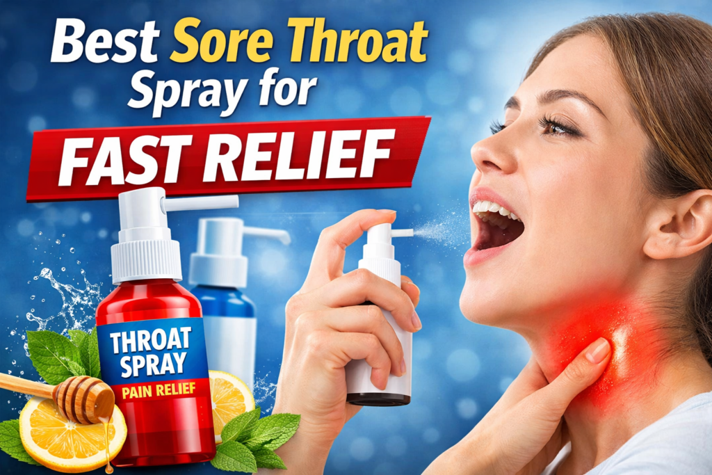 Best Sore Throat Spray for Fast Relief