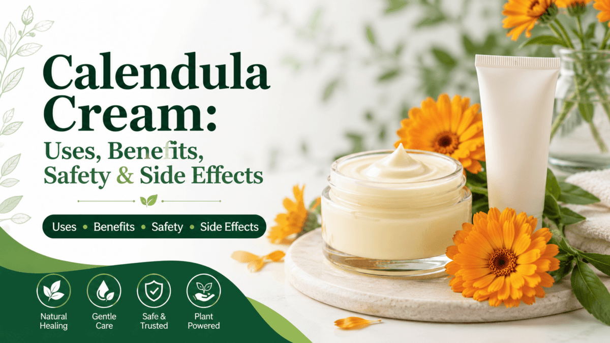 Calendula Cream: Uses, Benefits, Safety & Side Effects