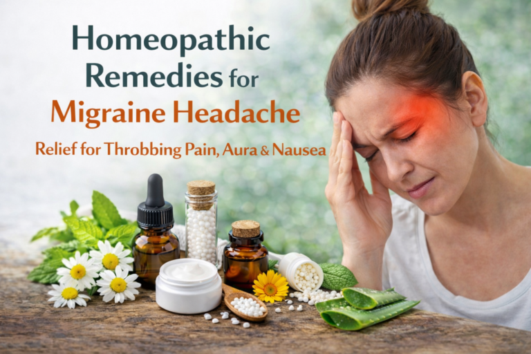 Homeopathic Remedies for Migraine Headache