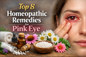 homeopathic remedies for pink eye