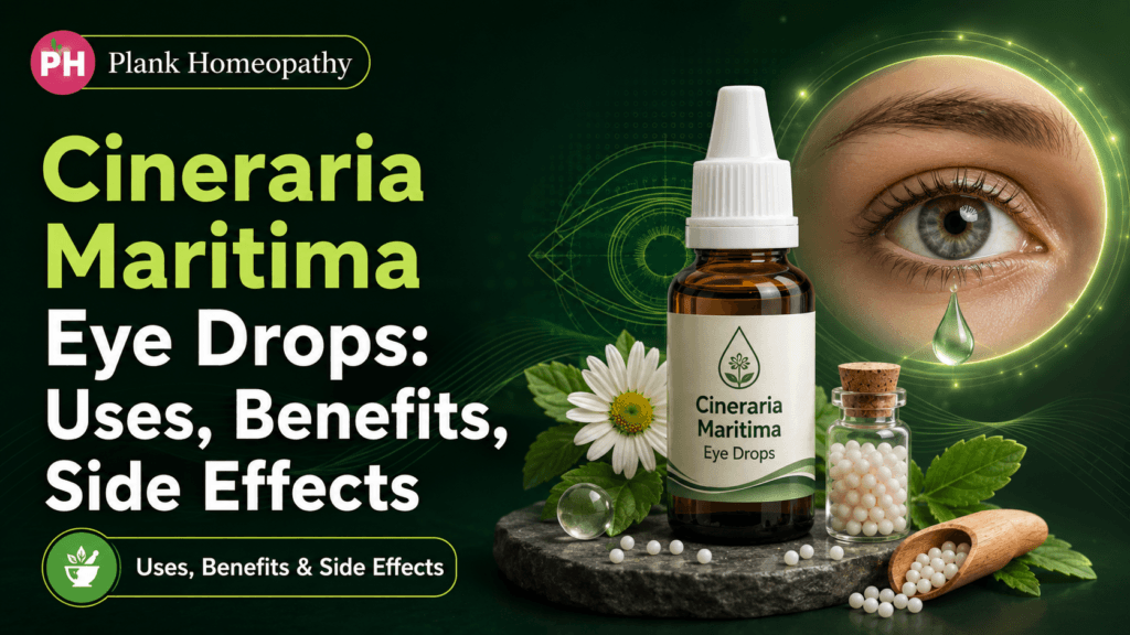 Cineraria Maritima Eye Drops: Uses, Benefits, Side Effects