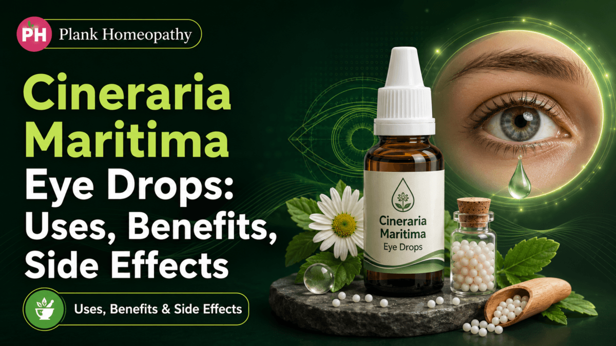 Cineraria Maritima Eye Drops: Uses, Benefits, Side Effects