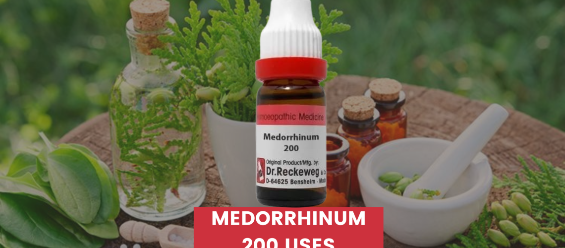 medorrhinum 200 uses in hindi