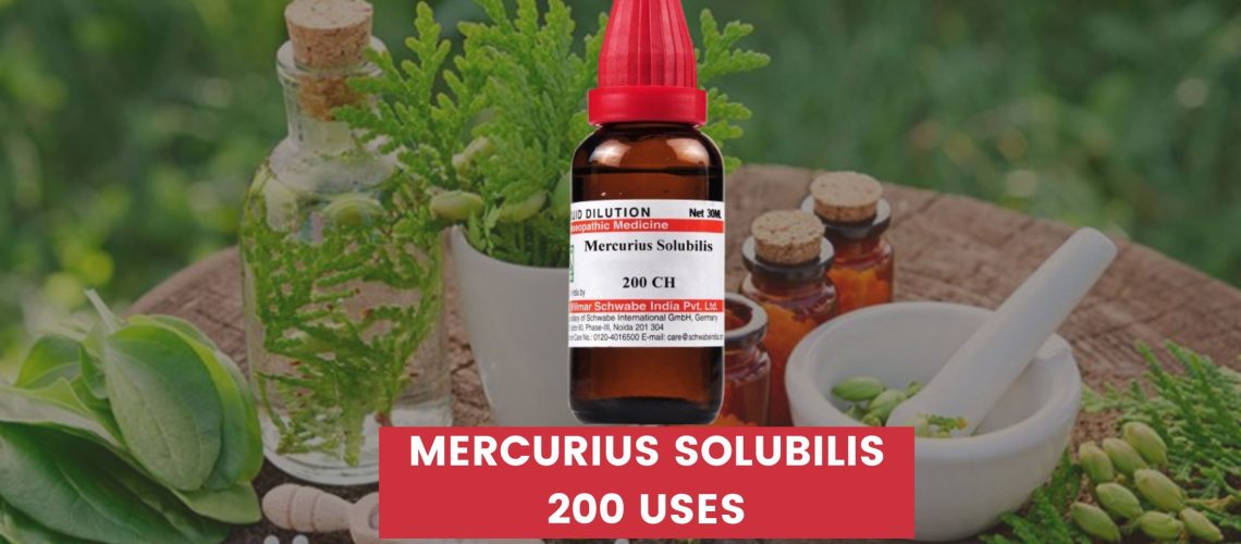 mercurius solubilis 200 uses in hindi